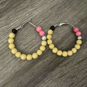 Teacher pencil earrings